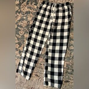 Stars Above Size XS, Black and White Checkered Pants